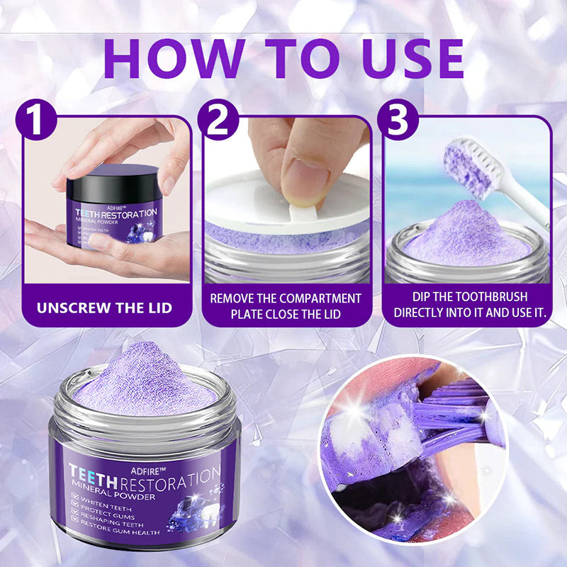 ADFIRE™ TeethRestoration Mineral Powder💋(ADA recommended)